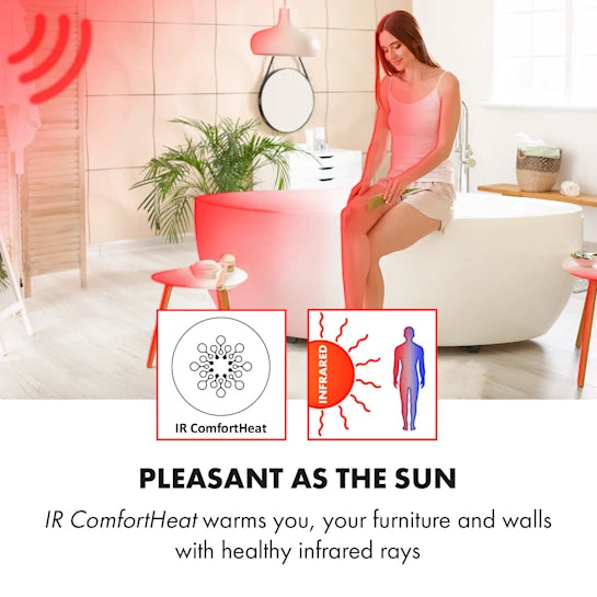 Klarstein Hot Spot Crystal Reflect Smart infravörös fűtőtest 850 W