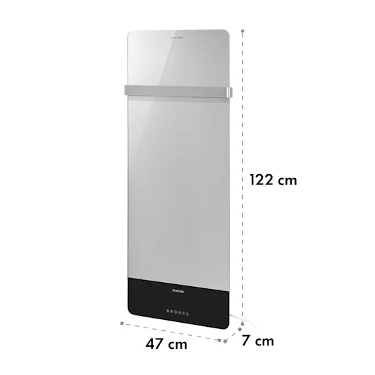 Klarstein Hot Spot Crystal Reflect Smart infravörös fűtőtest 850 W