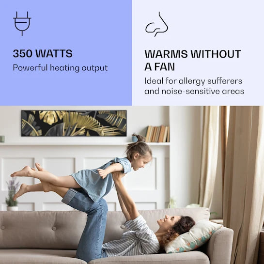 Klarstein Wonderwall Air Art Smart infravörös hősugárzó 350 W