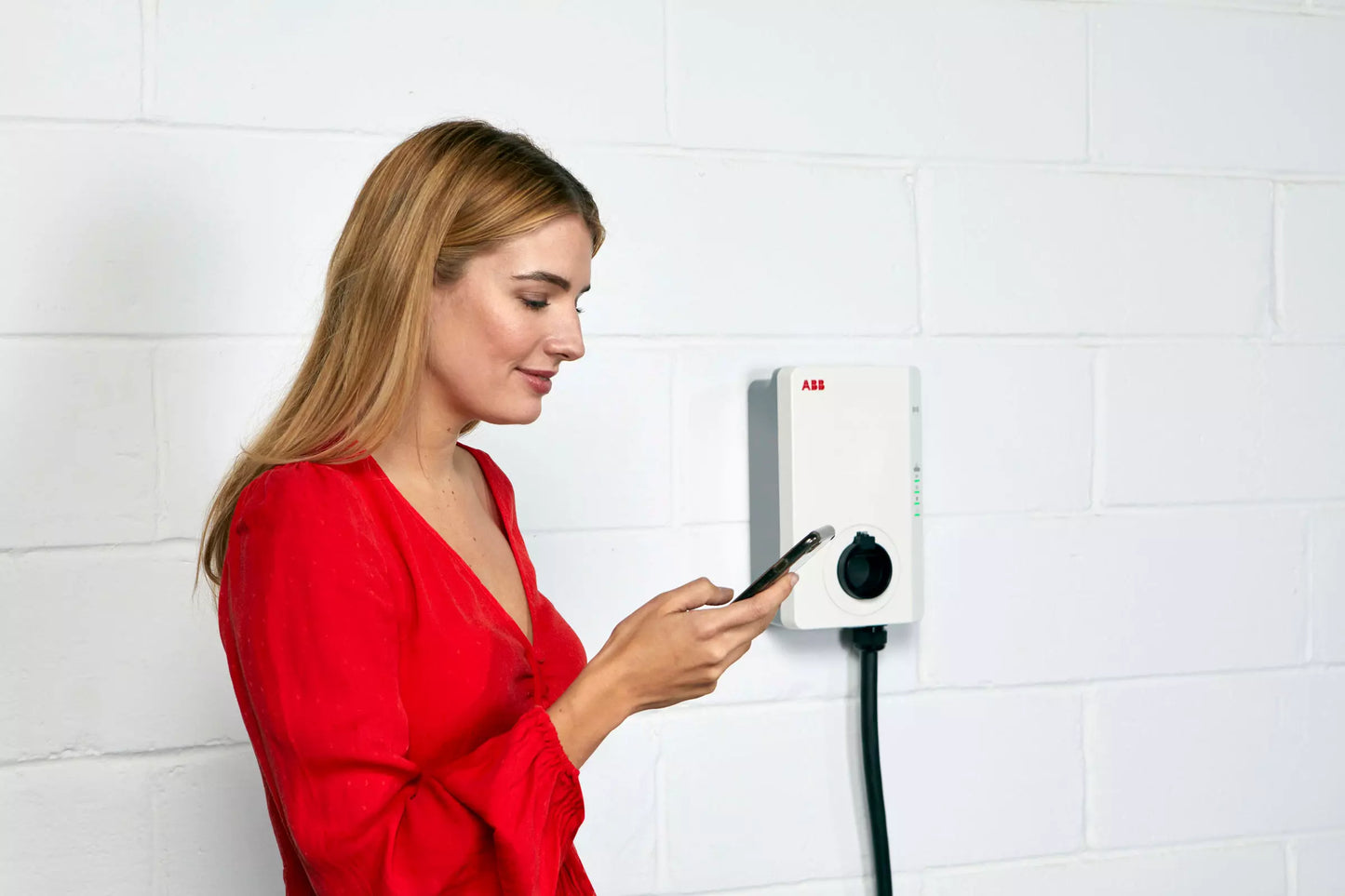 ABB Terra AC 22 KW okos fali töltő RFID, LCD, MID mérő - Type 2 csatlakozóval