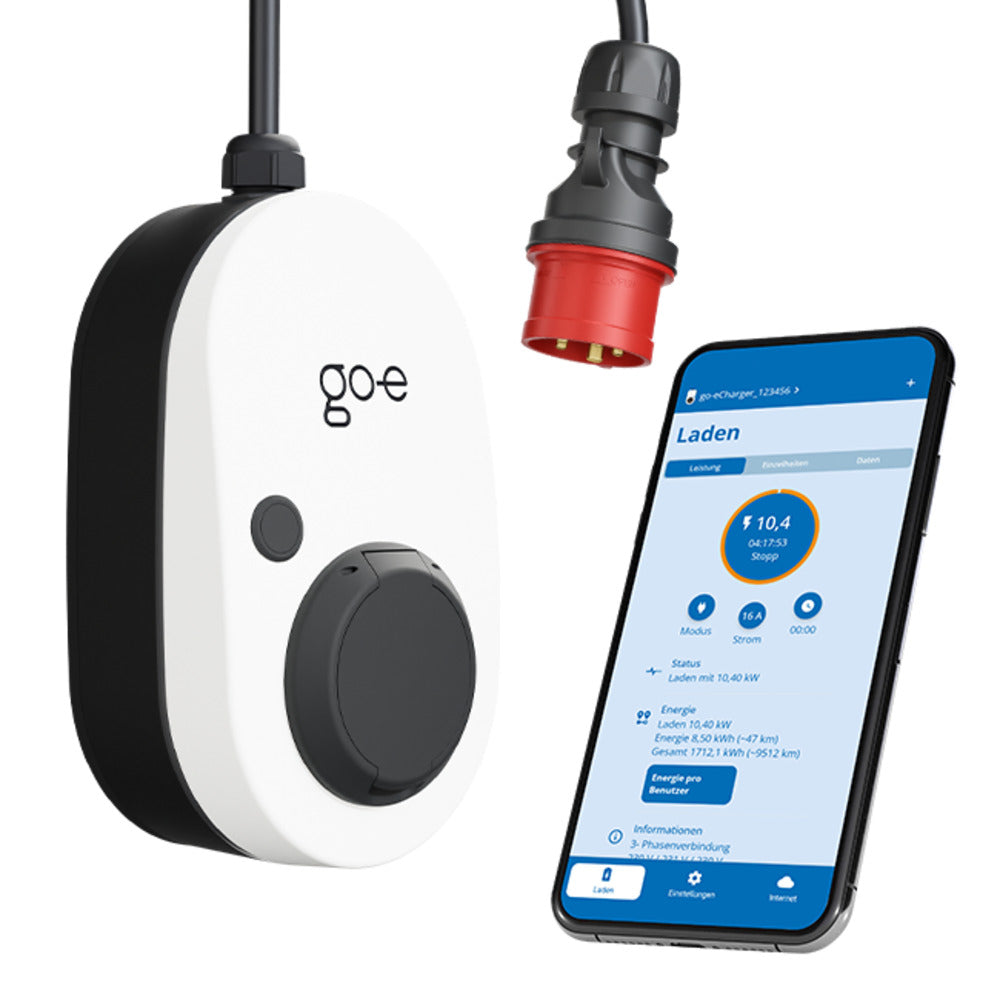 Go-eCharger Gemini 22 KW Mobil töltő applikációval