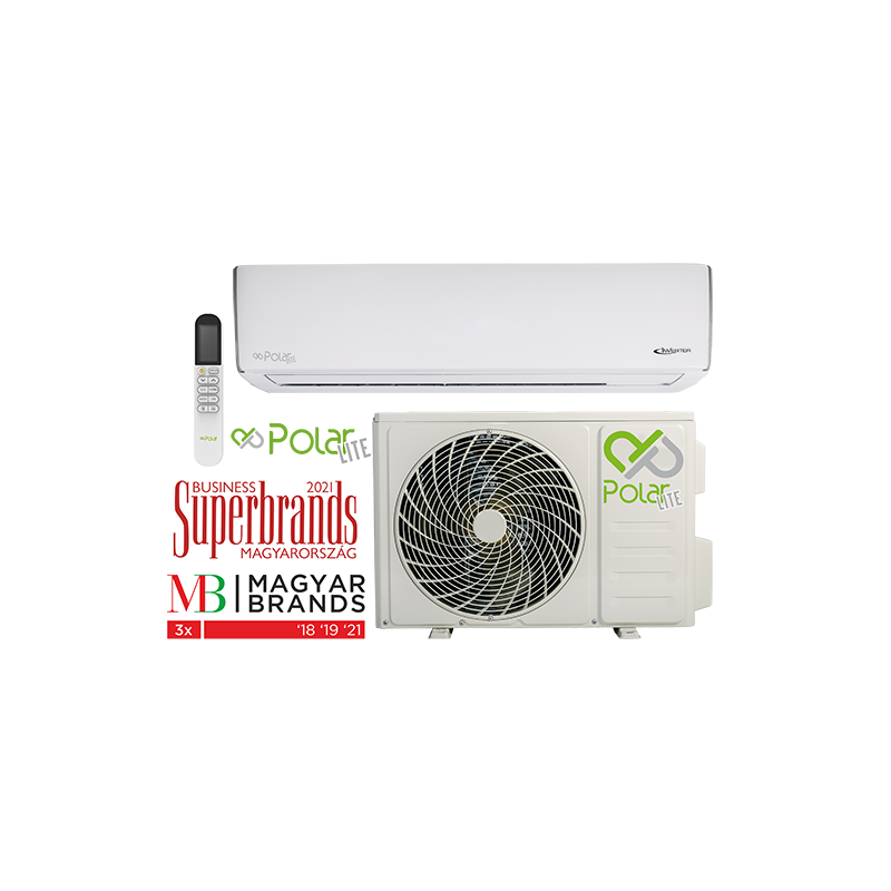 POLAR LITE SIEH0025SDL/SO1H0025SDL oldalfali inverteres klíma szett 2,5 KW - beszereléssel